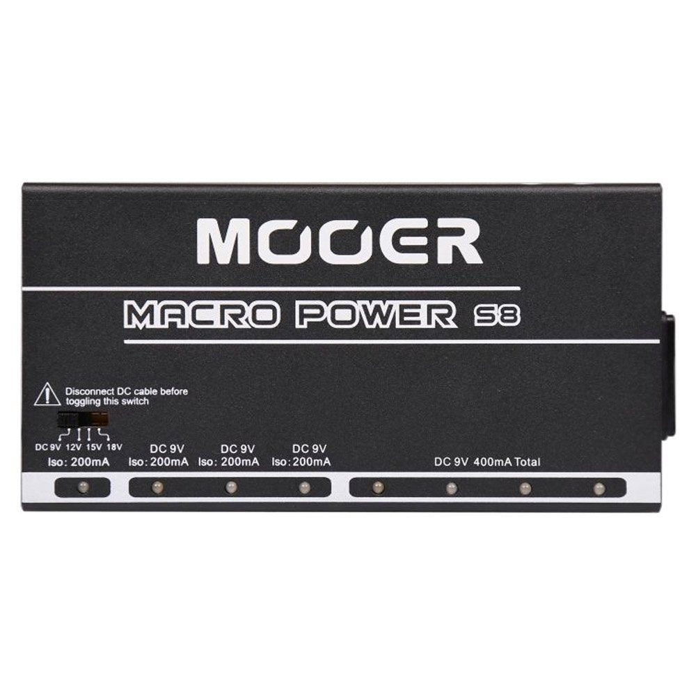 Mooer Macro Power S8 - Isolated PSU