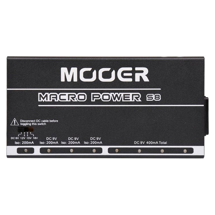 Mooer Macro Power S8 - Isolated PSU