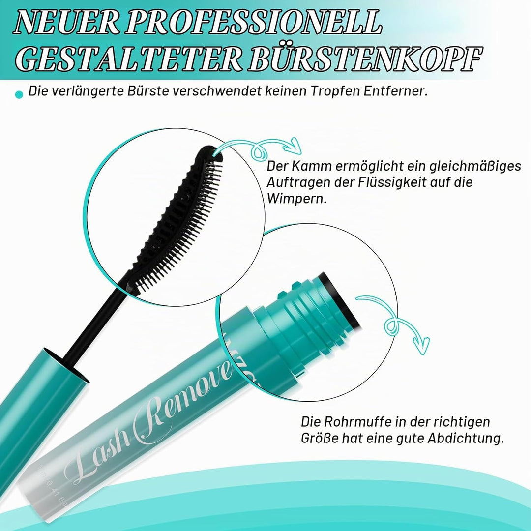 Wimpernentferner Wimpernkleber Entferner Nicht reizend Sanft und Mild Wimpernverlängerung Entferner