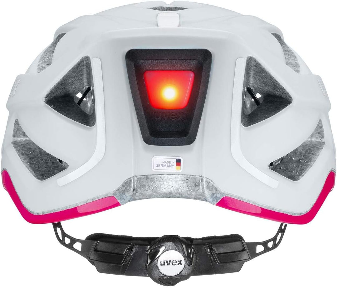uvex Unisex City Active Fahrradhelm Neon Pink 56-60 cm, Neon Pink 56-60 cm