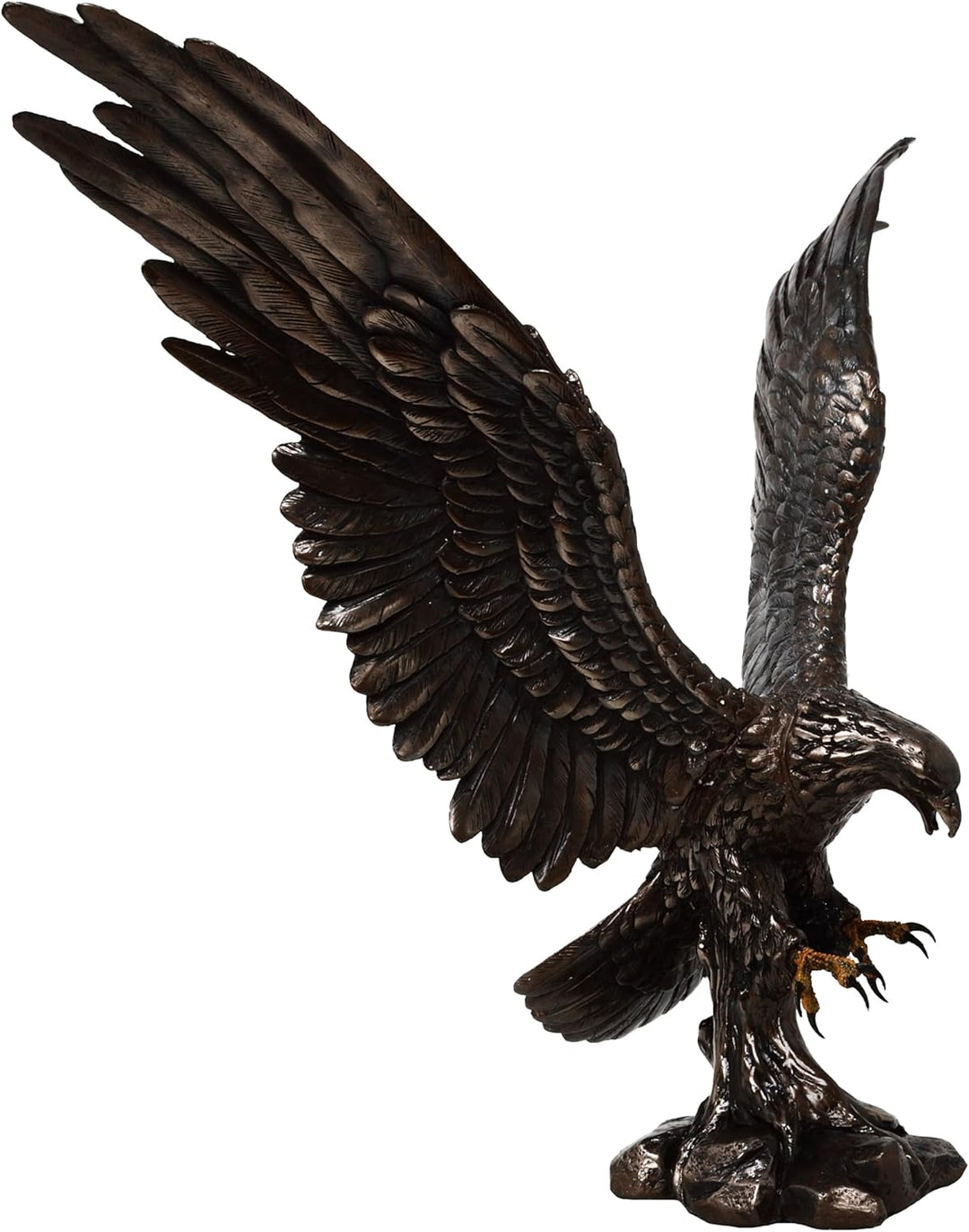 MC Dekofigur bronziert - Adler Wings of Glory - Bronzefigur Figur Deko In-/Outdoor