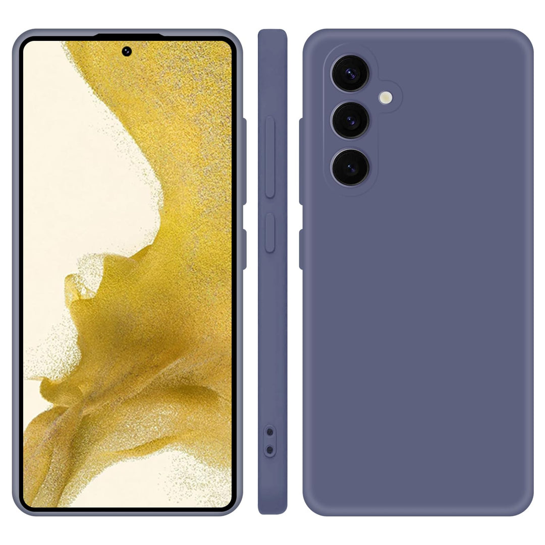 Handyhülle für Samsung Galaxy S22 Hülle [Material-Upgrade] Soft Silicone Case mit Mikrofaserfutter R