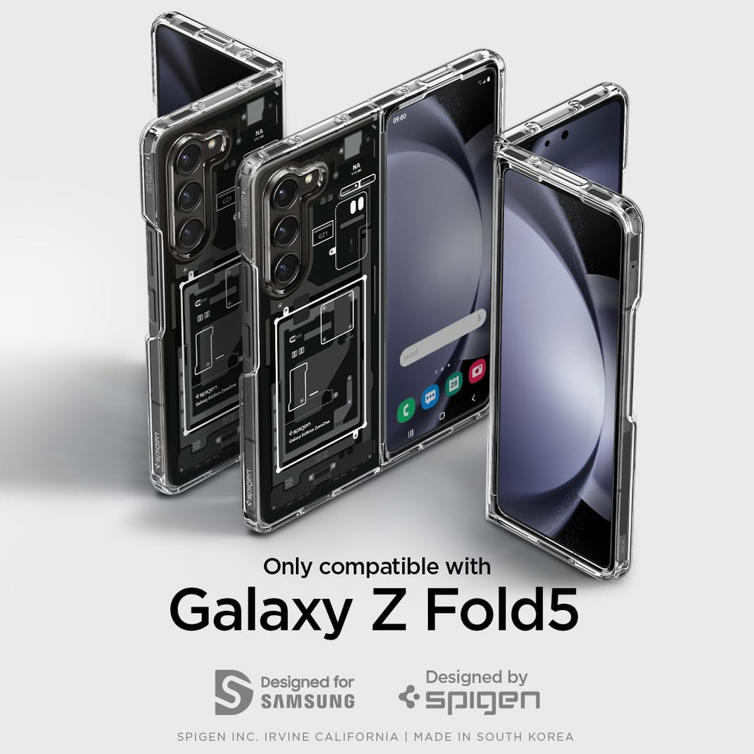 Spigen Ultra Hybrid Hülle Kompatibel mit Samsung Galaxy Z Fold 5 -ZeroOne, ZeroOne