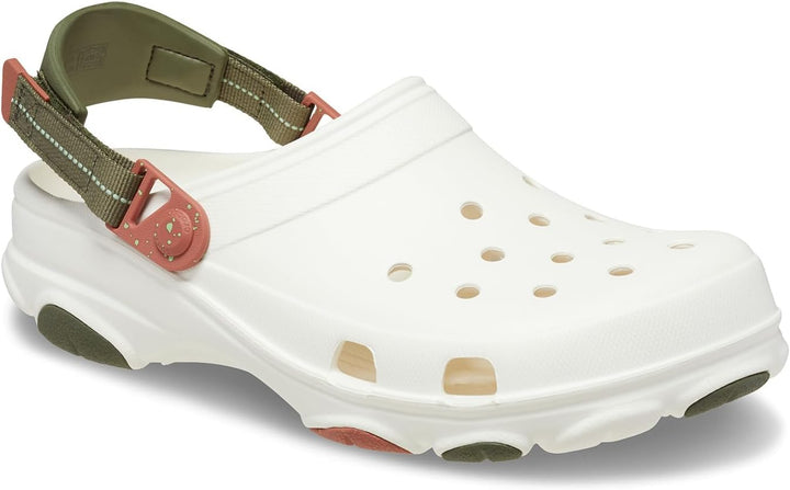 Crocs Unisex Classic All Terrain Clogs 36/37 EU Chalk, 36/37 EU Chalk