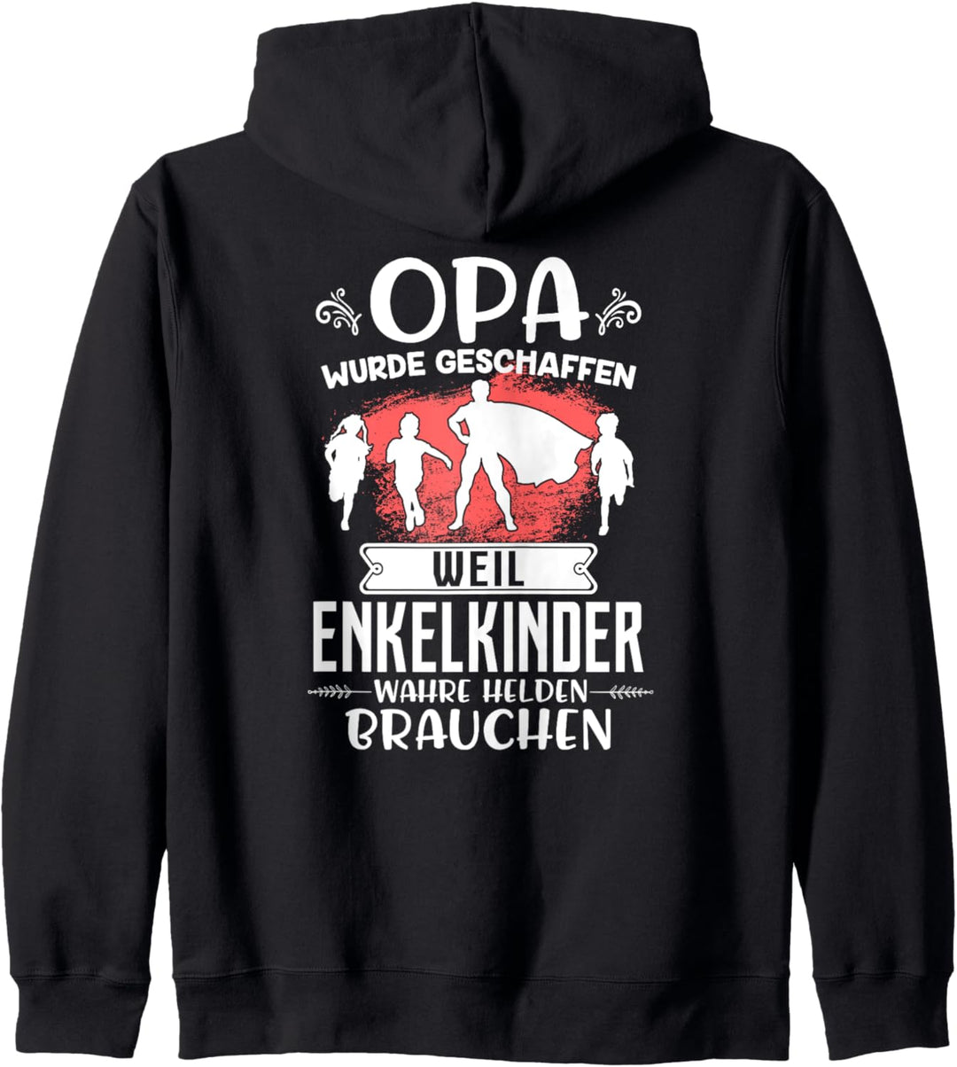 Opa Wahrer Held Der Enkelkinder Stolzer Opi Kapuzenjacke