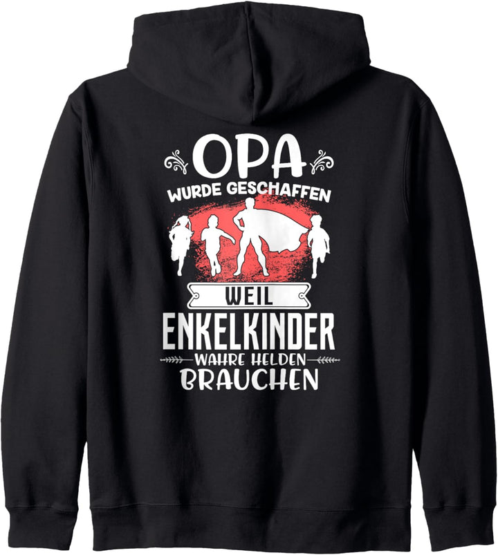 Opa Wahrer Held Der Enkelkinder Stolzer Opi Kapuzenjacke