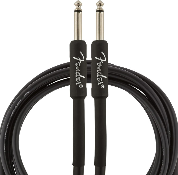Fender Professional Series Gitarrenkabel, Hochwertiges Instrumentenkabel für E-Gitarre, Bass und Stu