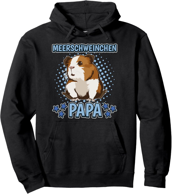 Meerschweinchen Papa Vater Vatertag Meerschweinchen Pullover Hoodie