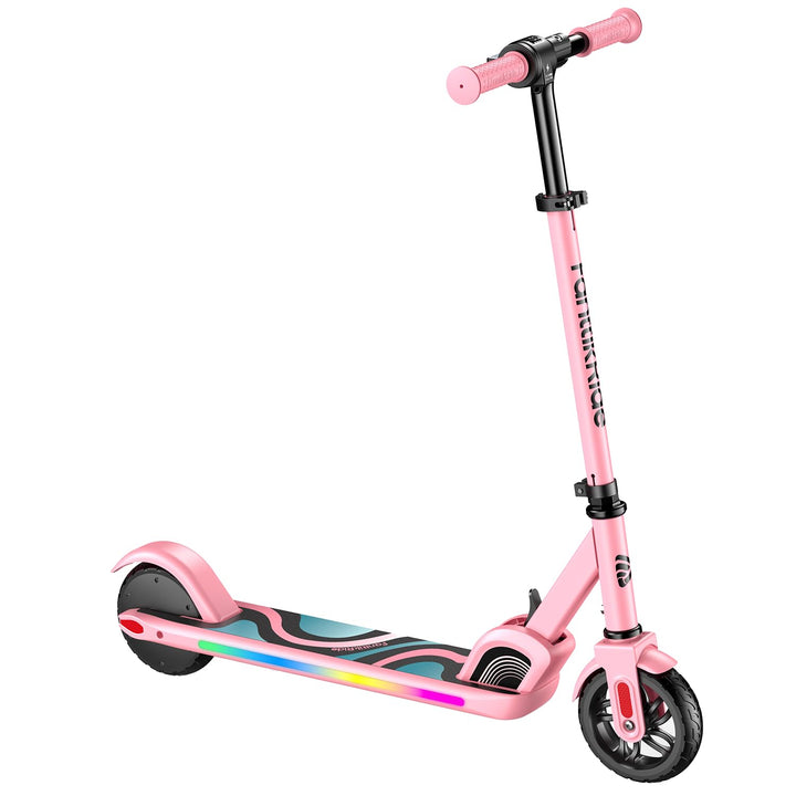 FanttikRide C9 Pro E Scooter Kinder von 120-160CM, Bunte Regenbogenlichter E Roller für Jungen und M