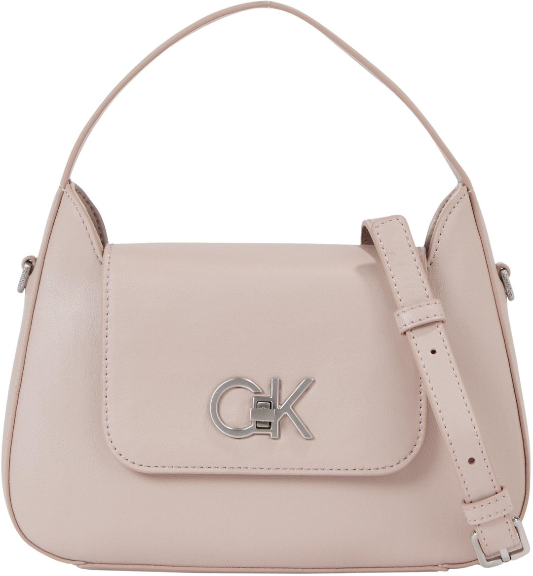 Calvin Klein Damen Tasche Re-Lock Crossbody Klein, Grau (Shadow Gray), Onesize