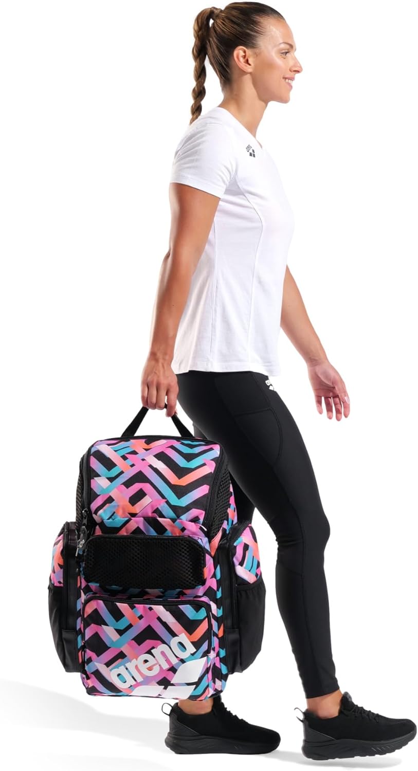 Arena One Go Rucksack, 45 Liter, Schwimmer, Sportler, Tagesrucksack, grosse Ausrüstung, Schwimmtasch