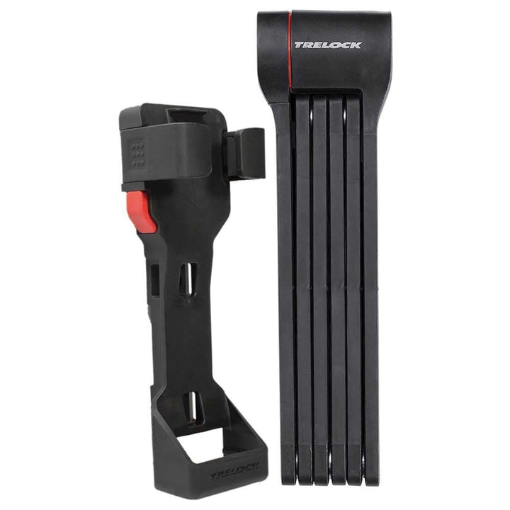 Trelock 8005522 Faltschloss FS 480 Cops, schwarz, 100cm Single, Single