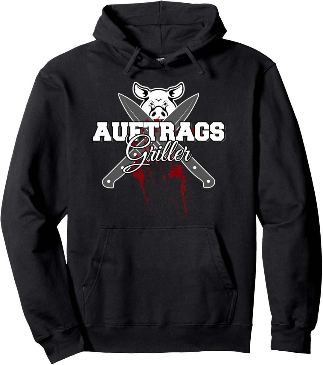 Auftragsgriller - für wahre Grillmeister Männer Pullover Hoodie