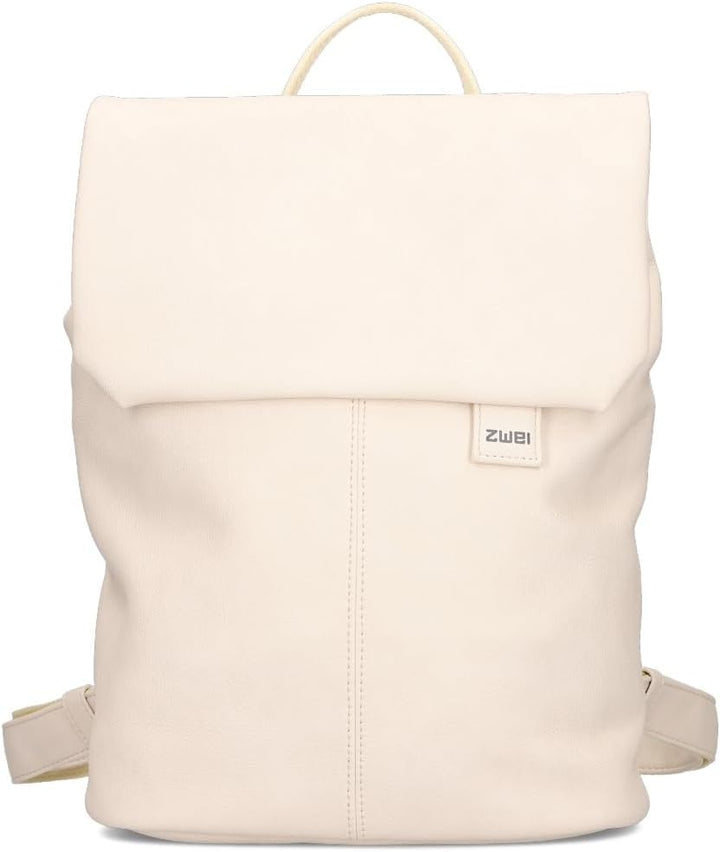 Zwei Damen City-Rucksack Mademoiselle.M MR13 Tagesrucksack 7 Liter, gepolstertes Laptopfach, Magnet-