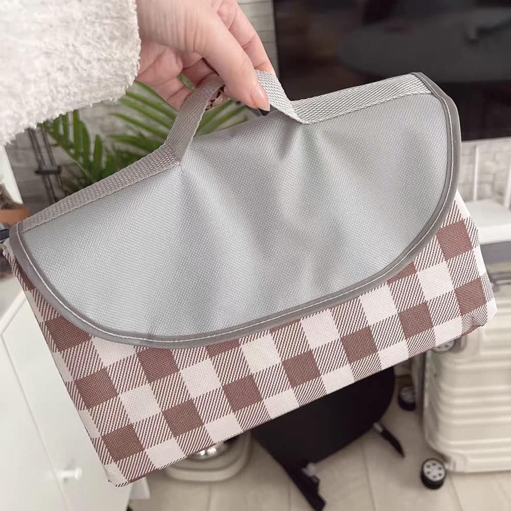 Extra grosse Picknickdecke, Stranddecke, 203.2x203.2 cm, Picknickmatte, wasserdicht, sanddicht, falt