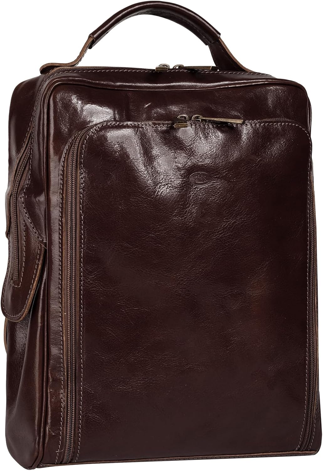 piké Rucksack Echt Leder braun Damen - 016046