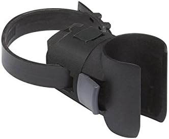 ABUS Spiralkabelschloss Booster 6512K/180 mit SCMU Snap Cage Halter - Fahrradschloss aus flexiblem S
