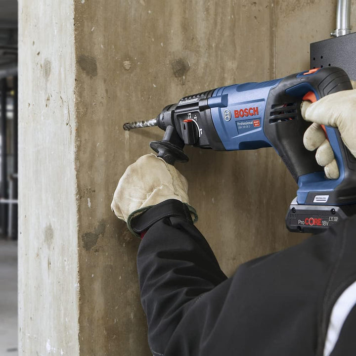 Bosch Professional 18V System Bohrhammer GBH 18V-26 D (ohne Akku, max. Schlagenergie: 2,5 J, Wechsel