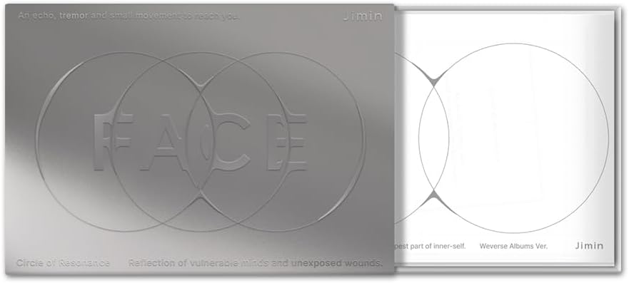 Jimin BTS - Face [2 Album ver + 1 Weverse Alben vers. Set]