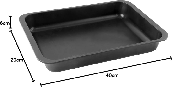 Zenker Ofenbackform (40 x 6 x 29 cm) SPECIAL COOKING, rechteckige Ofenform mit Antihaftbebeschichtun
