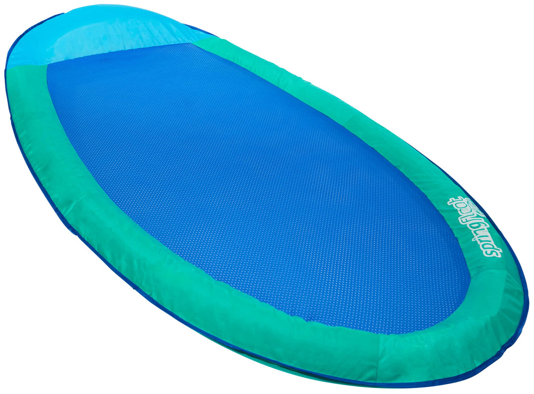 SwimWays Spring Float Premium Hammock Pool Lounger for Swimming Pool, Inflatable Pool Floats Adult w