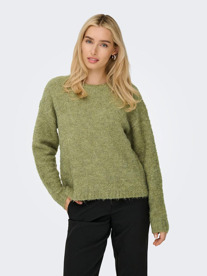 ONLY Damen Onlsima Ls O-neck Knt XS Mermaid, XS Mermaid