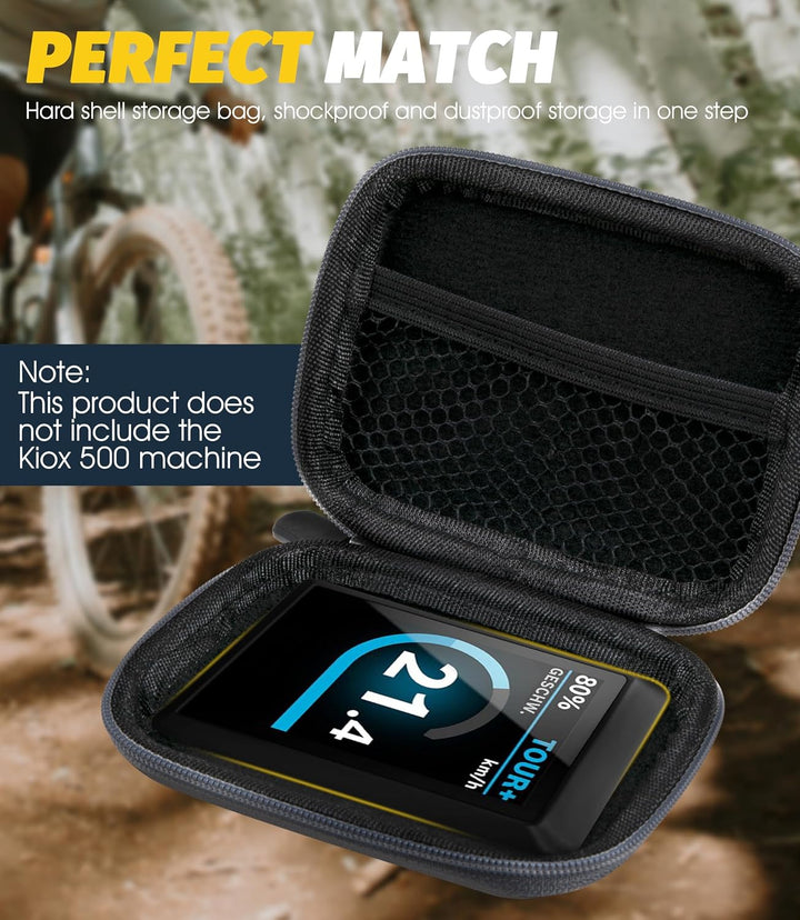 NEWZEROL 2 in 1 Schutzhülle Kompatibel für Bosch Kiox 500 Hart Tasche mit Display Cover, wasserdicht