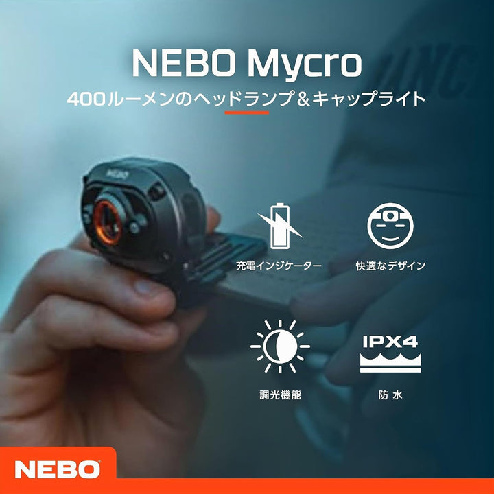 NEBO NB7003 Mycro Stirnlampe Stirnlampe