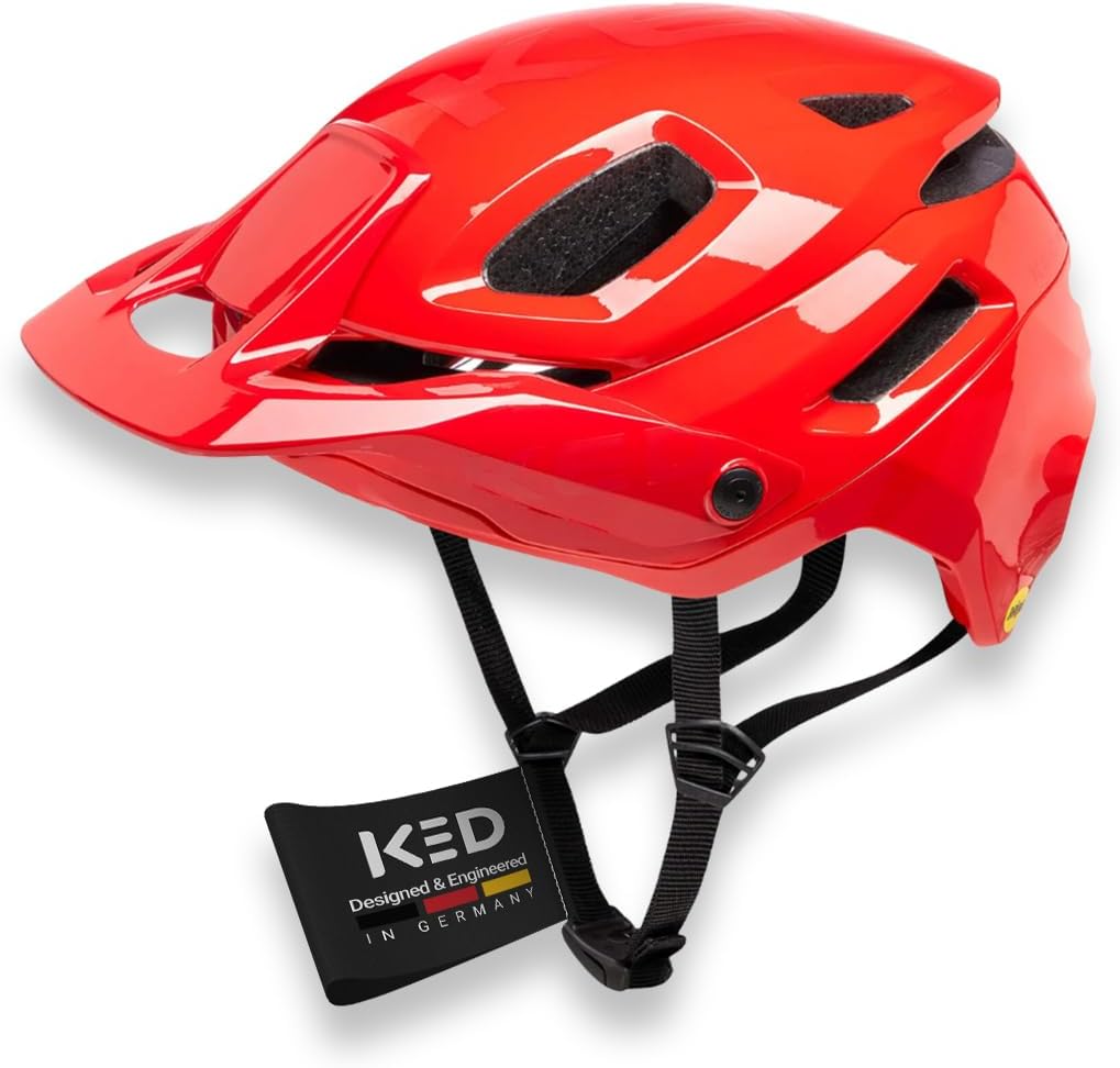 KED Pector ME1 MTB Fahrrad Helm rot 2023 M (52-58cm), M (52-58cm)