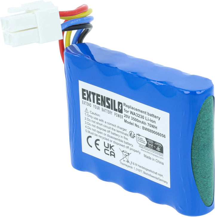 Akku kompatibel mit Ferrex 800m2 2021, 800m2 Rasenroboter Rasenmäher (3,5Ah, 20V Li-Ion)