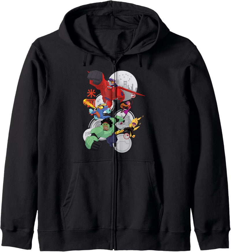 Disney Big Hero 6 TV Series Robo Team Kapuzenjacke