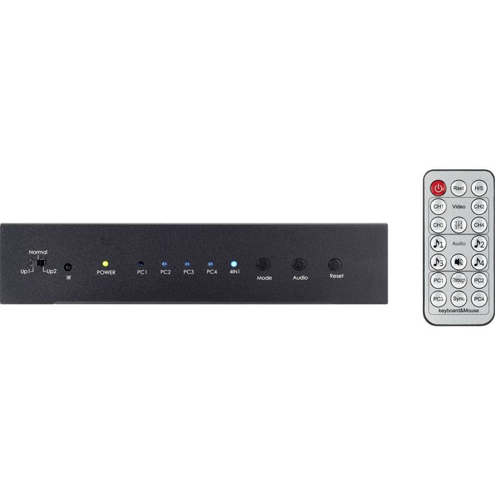SpeaKa Professional SP-KVM-340 4 Port KVM-Umschalter