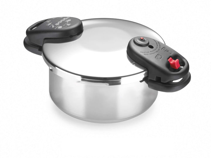 Alza Space - Schnellkochtopf 2,5L, Edelstahl 18/10, 2 Kochstufen, Ergonomisches Design, Energiespare