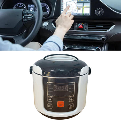 Mini Elektrischer Reise-Reiskocher, Tragbar, Warmhaltefunktion für 2–4 Personen, Camping, Wohnmobil,