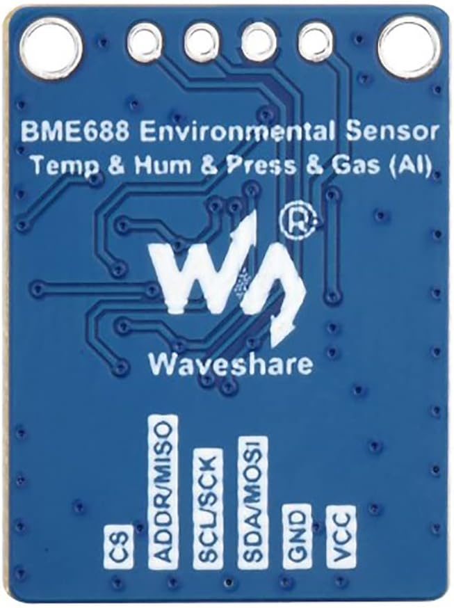 BME688 Sensor I2C BME688 Environmental Module for Raspberry Pi 4B+ 4B 3B+ 3B 2B+ Zero W WH 2W / Rasp