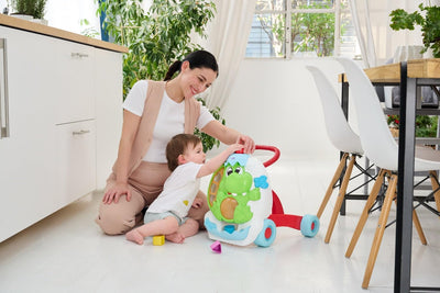 Chicco Dino Lauflerner First Steps, süsser Dinosaurier geformt Toddler's First Steps mit elektronisc