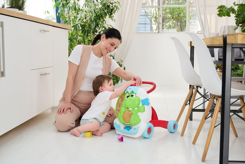 Chicco Dino Lauflerner First Steps, süsser Dinosaurier geformt Toddler&