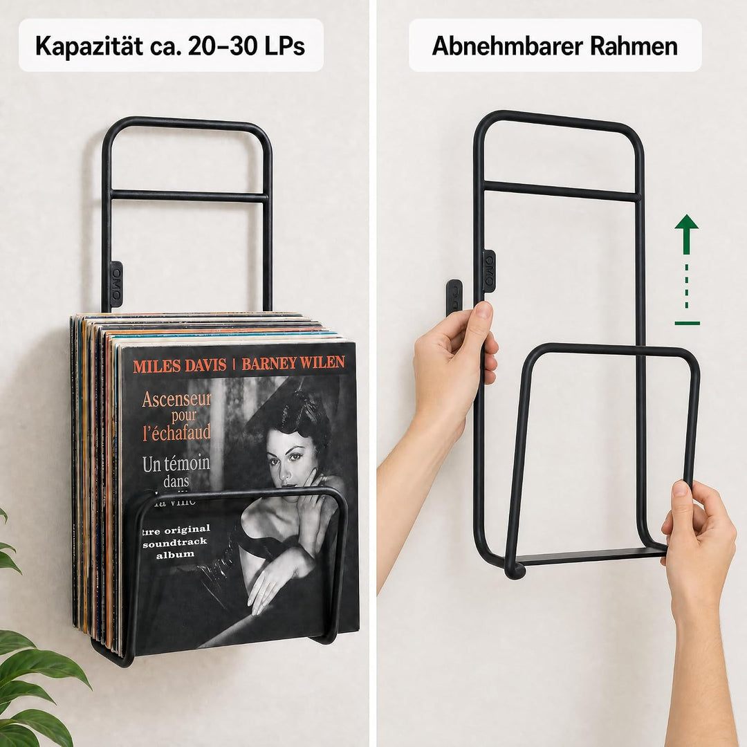 Zomo VS-Rack Wall Schwarz, Schwarz