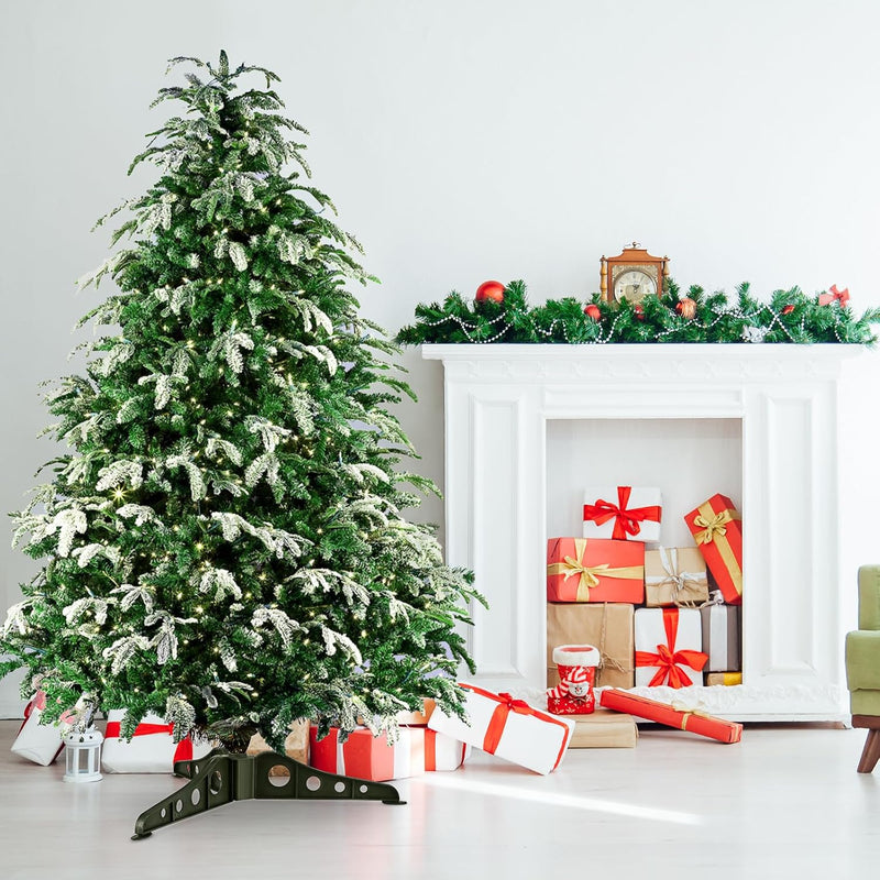 Veemoon Weihnachtsbaumhalter Künstlicher Weihnachtsbaum Klappbarer Ständer Abnehmbarer Ersatz-Weihna