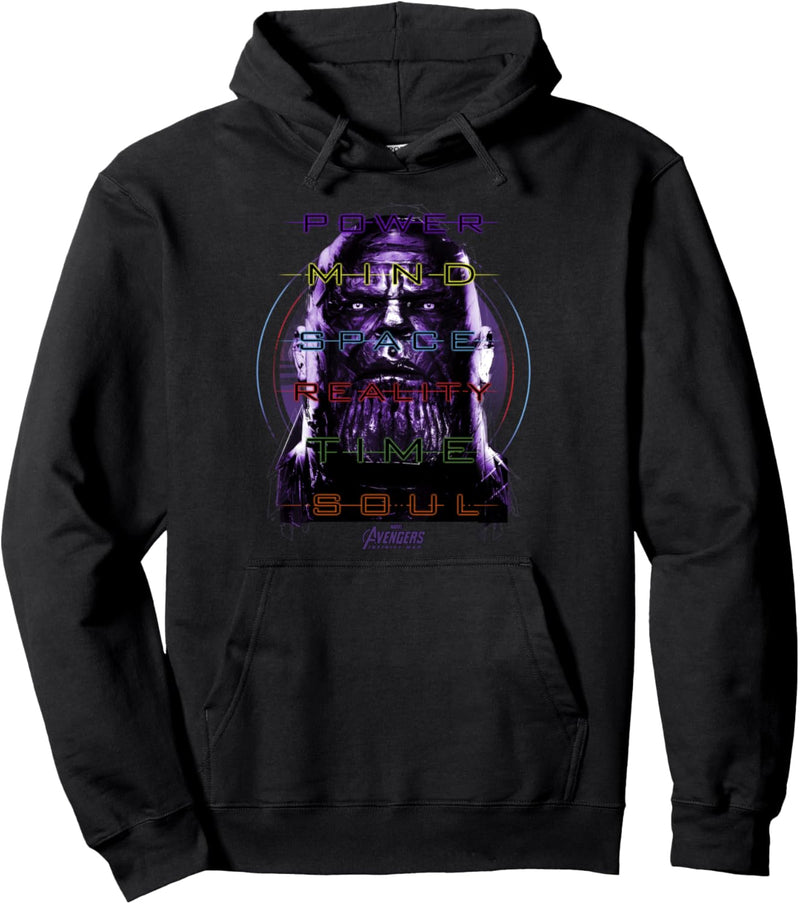 Marvel Infinity War Thanos 6 Infinity Stone Manifest Pullover Hoodie