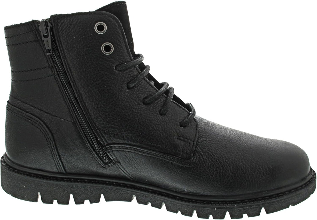 Geox Herren U Ghiacciaio Ankle Boot 42 EU Schwarz, 42 EU Schwarz