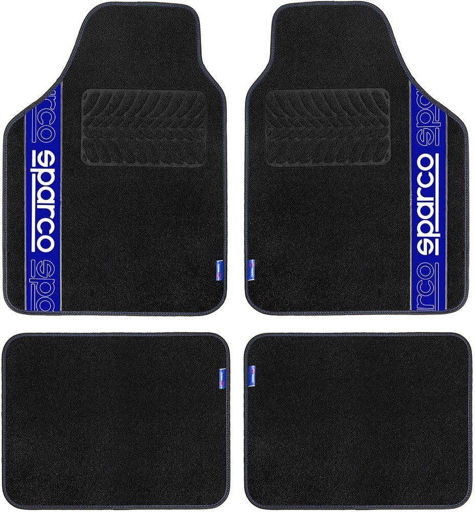 Sparco F510 Schwarz/Blauer Teppich Teppich TEPPICH F510 BLAU, TEPPICH F510 BLAU