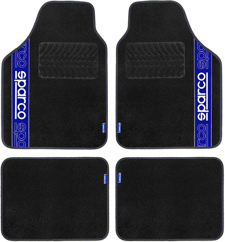 Sparco F510 Schwarz/Blauer Teppich Teppich TEPPICH F510 BLAU, TEPPICH F510 BLAU