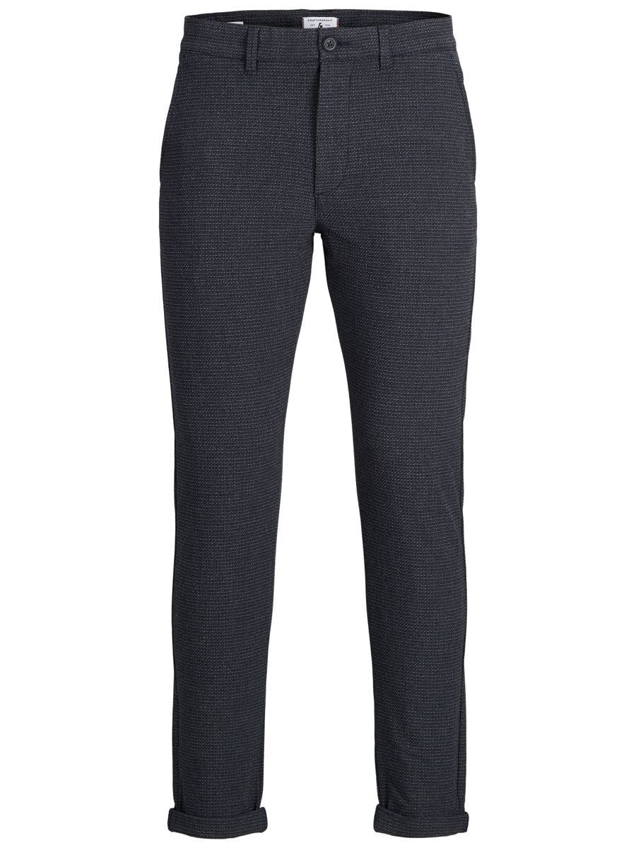 JACK & JONES Herren Jjimarco Jjstuart Akm 1049 Sky Cap Noos Hose, Sky Captain, 34W 32L EU