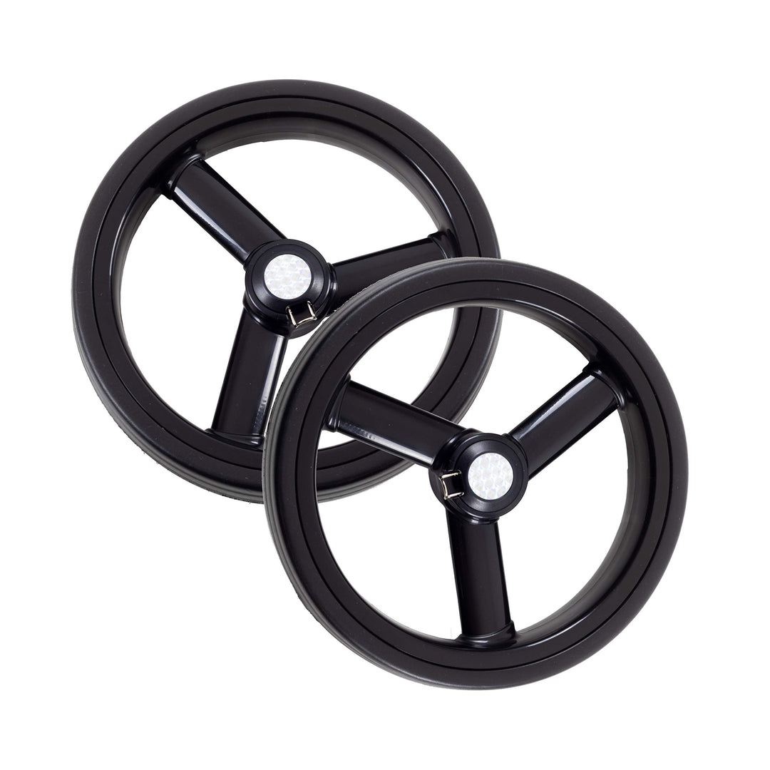 Andersen Ersatzrad-Set für Royal Einkaufstrolley, Ø 250 mm, 3 Speichen, schwarz