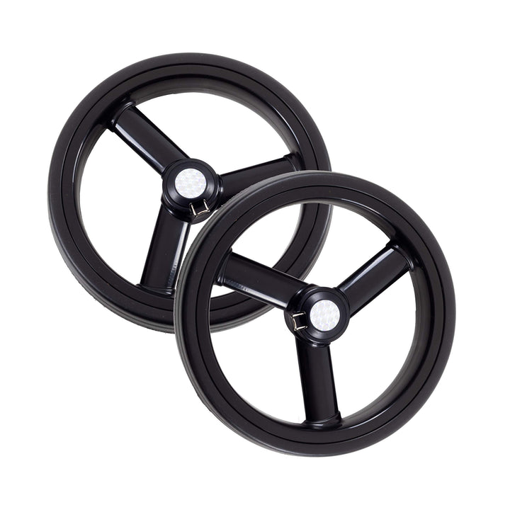 Andersen Ersatzrad-Set für Royal Einkaufstrolley, Ø 250 mm, 3 Speichen, schwarz