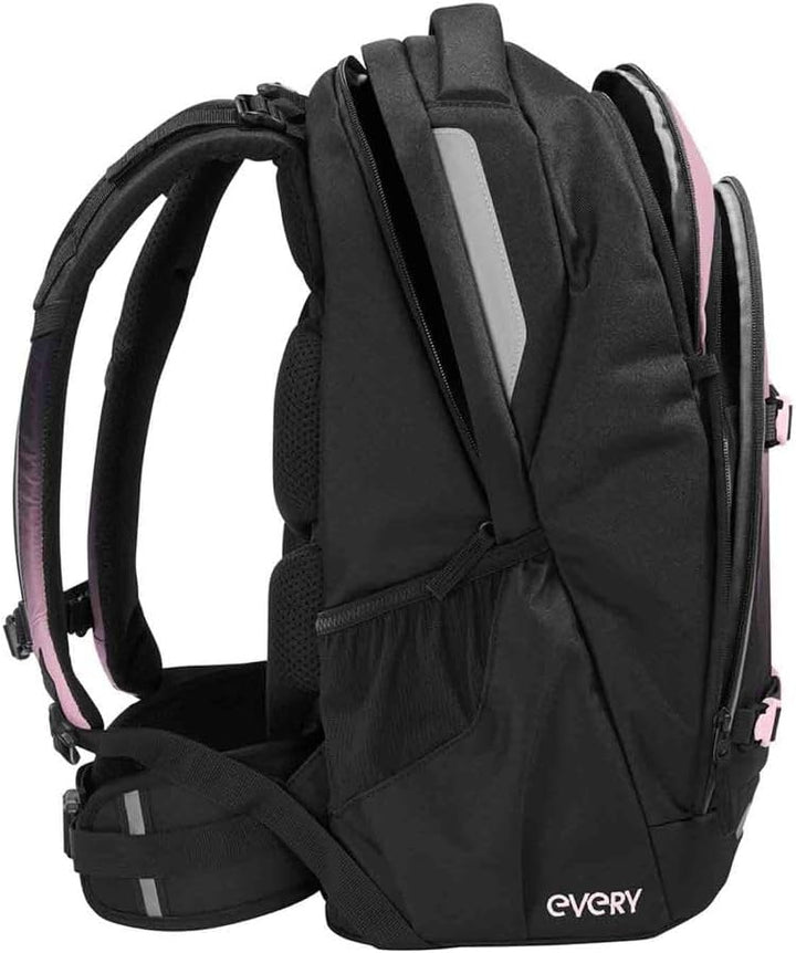 Coocazoo Every Schulrucksack Set 2tlg. inkl. Schlamperbox (Rose Shadows), Rose Shadows