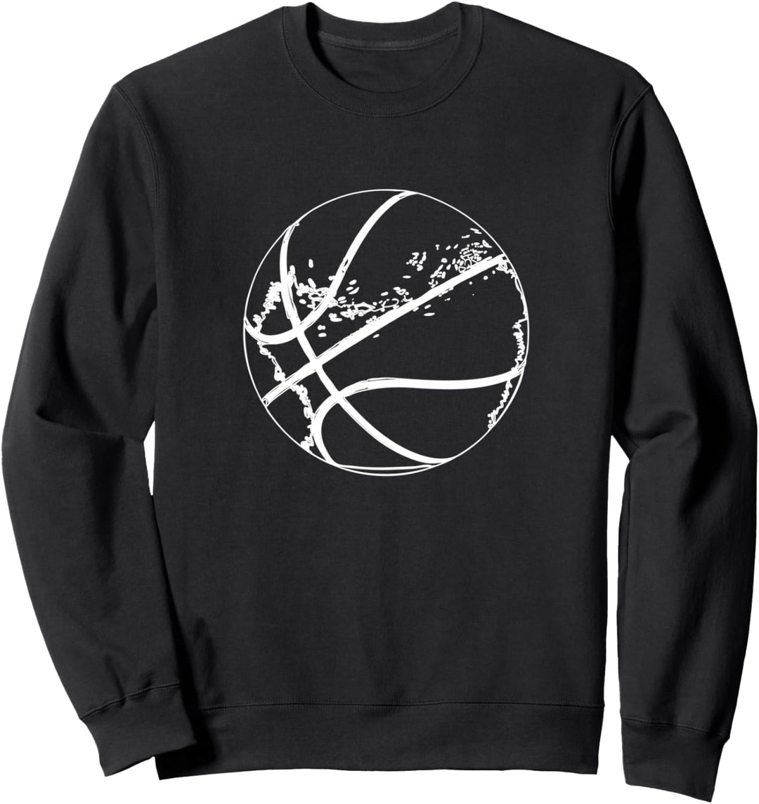 Jungen Basketball Skizze Basketballspieler Sweatshirt