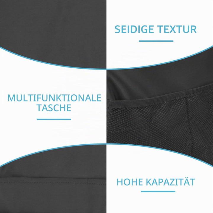 Adorila Airline-Tablett-Tischbezug mit Taschen, Airline-Taschen, Sitzlehnen-Organizer für persönlich