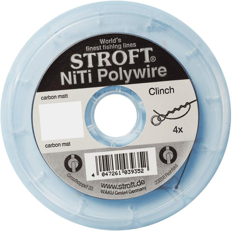 STROFT NiTi Monowire Polywire Nickel-Titan-Vorfach 0,30mm 8,0kg, 0,30mm 8,0kg